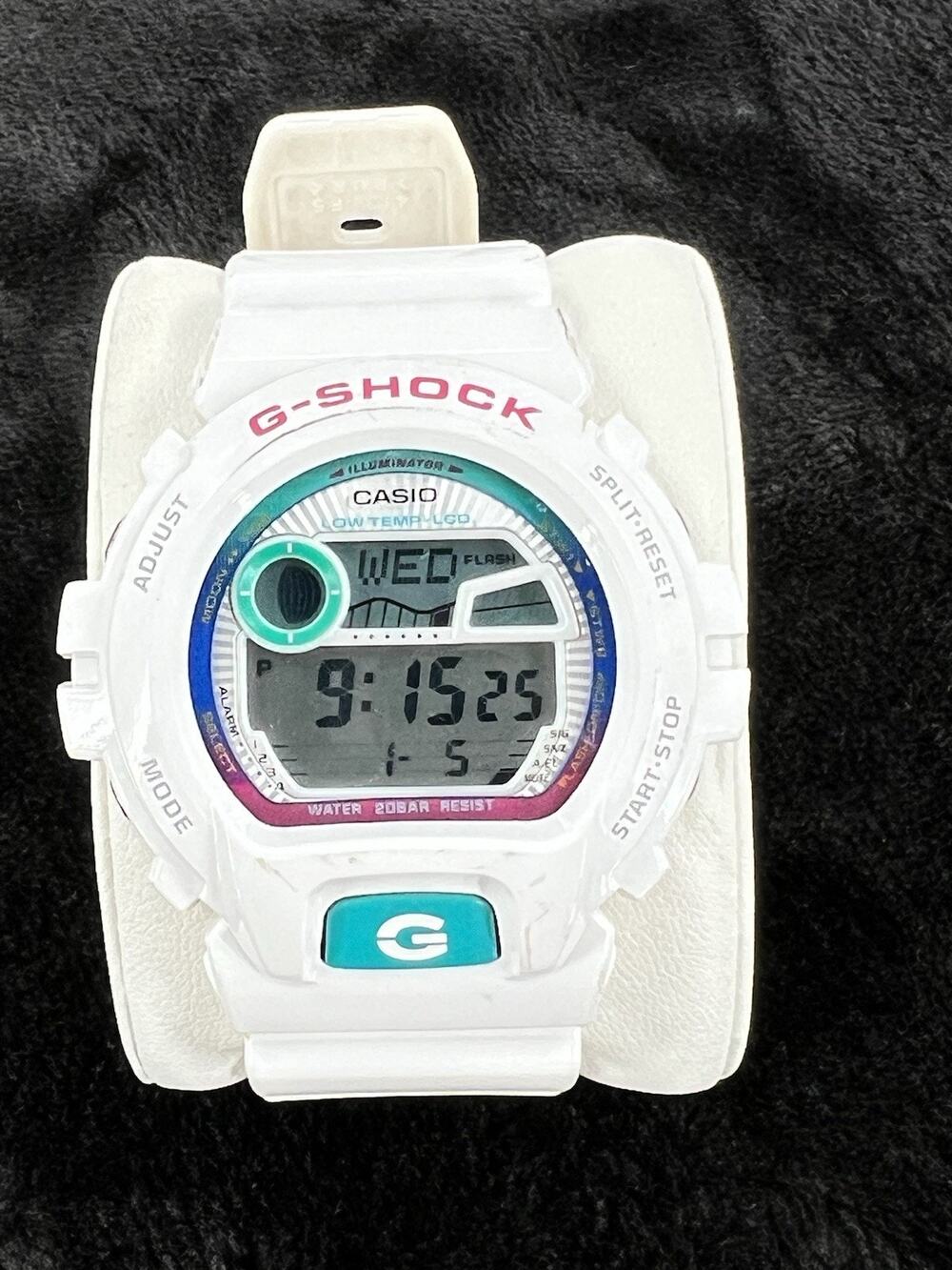 Casio G-Shock G-LIDE Watch White Digital 3194 GLX-6900 New Battery & Manual